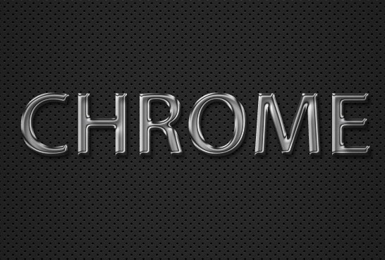 How To Create A Quick And Easy Chrome Text Effect In Photoshop